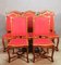 Antique Regency Carved Oak Dining Chairs, Set of 8 14