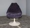 Fauteuil et Ottomane Modèle F585 Violet par Geoffrey D.Harcourt pour Artifort, 1960s, Set de 2 6