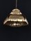 Lampada a sospensione vintage in ottone di Svend Aage Holm Sørensen per Thea Metal, Danimarca, anni '60, Immagine 6