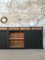 Vintage Sideboard with Sliding Doors 15