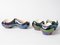 Mid-Century Iridescent Ceramic Egg Cups and Salt Cellar Set from Verceram, 1950s, Set of 4, Image 4