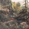 Pintura de paisaje de montaña Shepherd and Flock Mountain, siglo XIX de Godchaux Emile, Imagen 6