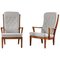 Mid-Century Scandinavian Lounge Chairs by Carl Malmsten, 1940s, Set of 2 1