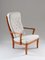 Mid-Century Scandinavian Lounge Chairs by Carl Malmsten, 1940s, Set of 2 4
