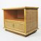 Mid-Century Bamboo, Wicker & Rattan Side Cabinet from Dal Vera, Italy, 1960s 6