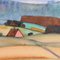 French Landscape by Georges Briata, 1950s, Image 7