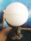 Vintage Art Deco Style French Natural Alabaster Table Lamp, Image 11
