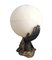 Vintage Art Deco Style French Natural Alabaster Table Lamp, Image 22