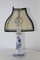 Lámpara de mesa de porcelana, años 50, Imagen 8