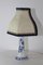 Lámpara de mesa de porcelana, años 50, Imagen 11