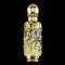 Antike viktorianische 18 Karat Gold- und Emaille-Flasche von Sampson Mordan & Co., 1880er 13