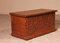 Small 19th Century Indian Teak Spice Chest 2