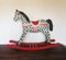 Antique Spanish Mache Paper Rocking Horse 6