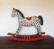 Cavallo a dondolo antico in cartapesta, Spagna, Immagine 6