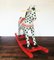 Antique Spanish Mache Paper Rocking Horse, Image 5