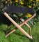 Safari Folding Chair by Mogens Koch for Interna, 1950s, Image 1