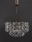 Lámpara de araña austriaca de cristal de Bakalowits & Söhne, años 60, Imagen 1