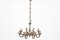 Vintage Brass Chandelier, 1950s, Image 1