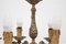 Vintage Brass Chandelier, 1950s, Image 7