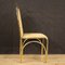 Italian Golden Metal Dining Chairs, 1970s, Set of 6, Image 7