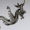 Antique Chinese Solid Silver Dragon Epergne from Hung Chong & Co, 1890s, Image 7