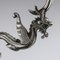 Epergne Dragon Antique en Argent Massif de Hung Chong & Co, Chine, 1890s 7
