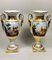 Napoleon III French Hand Painted Porcelain Vases from Porcelain de Paris, Set of 2 2