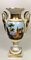 Napoleon III French Hand Painted Porcelain Vases from Porcelain de Paris, Set of 2, Image 4