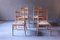 German Wicker Church Chairs, 1950s, Set of 4, Image 2