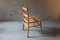 German Wicker Church Chairs, 1950s, Set of 4 9