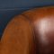 Vintage Dutch Sheepskin Leather Tub Chairs, Set of 2 7