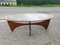 Oval Teak Astro Coffee Table with Glass Top by Victor Wilkins for G-Plan, 1960s 1