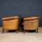 Vintage Dutch Sheepskin Leather Tub Chairs, Set of 2 19