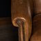 Vintage Dutch Sheepskin Leather Tub Chairs, Set of 2 3