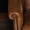 Vintage Dutch Sheepskin Leather Tub Chairs, Set of 2, Image 3