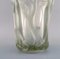 Large Art Deco Dans la Forêt Vase in Art Glass by Josef Inwald, 1930s 5
