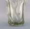 Large Art Deco Dans la Forêt Vase in Art Glass by Josef Inwald, 1930s, Image 5