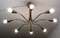 Mid-Century Chandelier in the Style of Guglielmo Ulrich, 1950s, Image 4