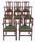 19th Century Mahogany Dining Chairs, Set of 8 3