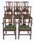 19th Century Mahogany Dining Chairs, Set of 8, Image 3