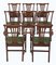 19th Century Mahogany Dining Chairs, Set of 8 2