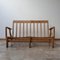 Mid-Century French Sofa by Guillerme et Chambron, 1960s, Image 7