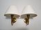 Art Deco Bronze Sconces, 1930s, Set of 2 1