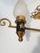 Neoclassical Gilt Bronze and Black Sconces, 1940s, Set of 2, Image 8