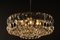Nickel Crystal Chandelier from Bakalowits & Söhne, 1950s, Image 35