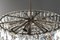 Nickel Crystal Chandelier from Bakalowits & Söhne, 1950s 19