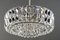 Nickel Crystal Chandelier from Bakalowits & Söhne, 1950s 6