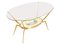 Mid-Century Gilt Brass Coffee Table by Cesare Lacca, 1950s, Image 1