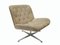 Velor Swivel Lounge Chair, 1970s 1