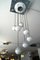 Italian Opaline Glass Sphere Pendant Lamp from Stilnovo, 1960s 7